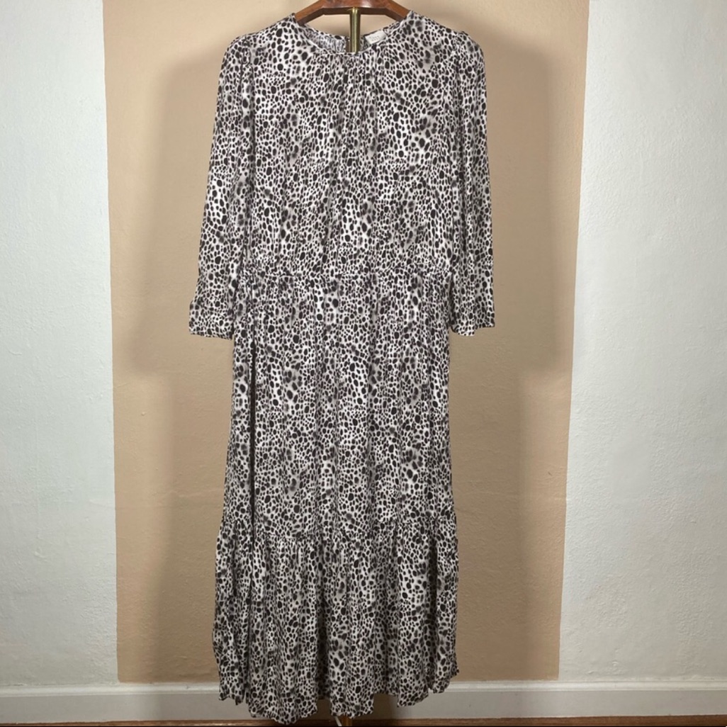A New Day Black Cheetah Dress